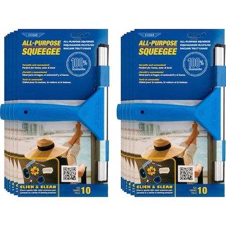 Ettore Product Co SQUEEGEE, 10in, ALL PURPOSE, 12PK ETO17010CT